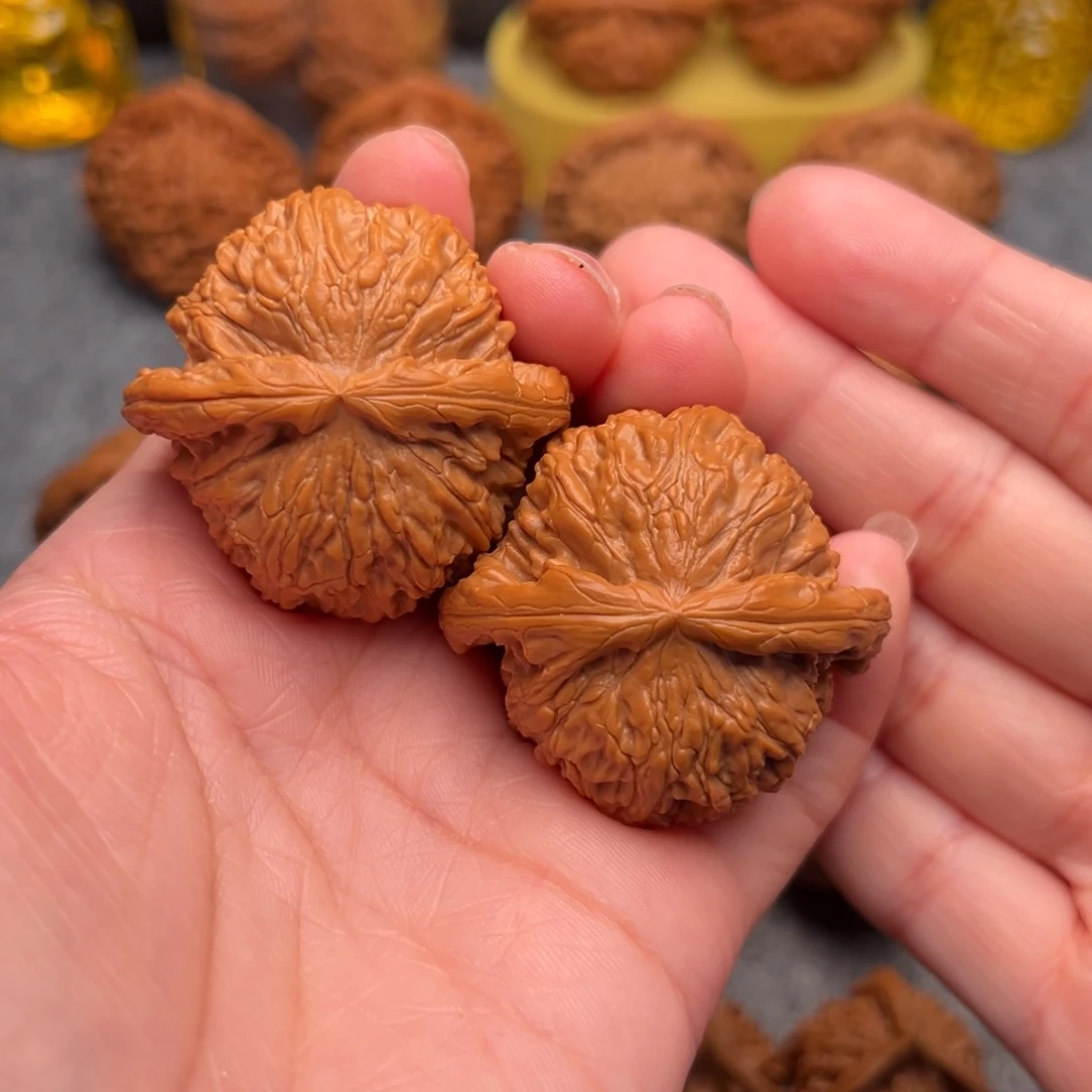 文玩核桃把件l****t精品白狮子44