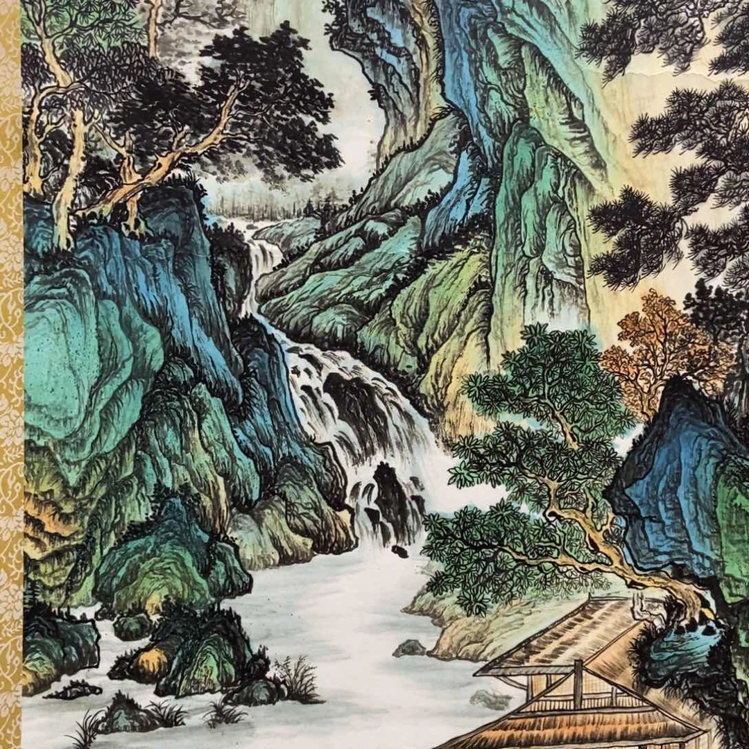 国画老师手笔手绘作品w