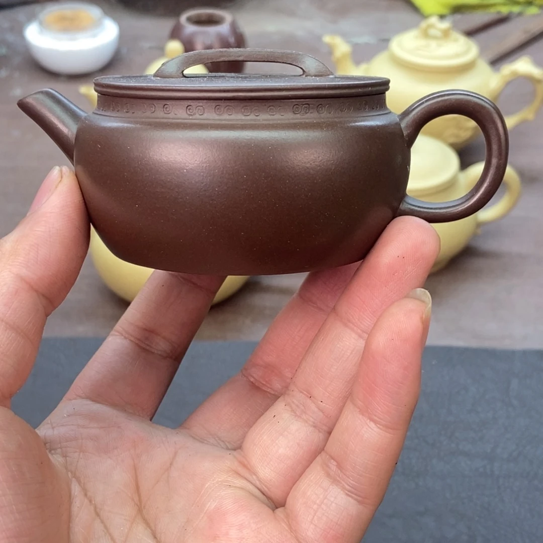 茶壶紫砂全手140 容量宜兴紫砂