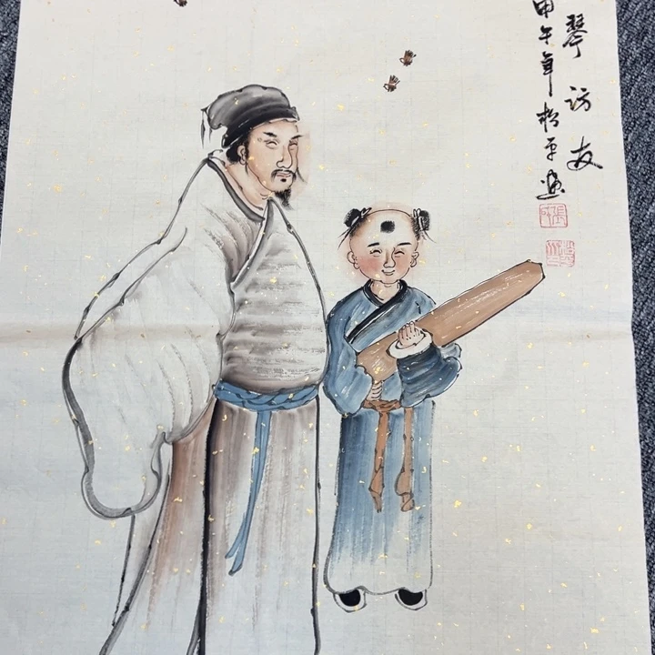 手绘作品你买过的直播间