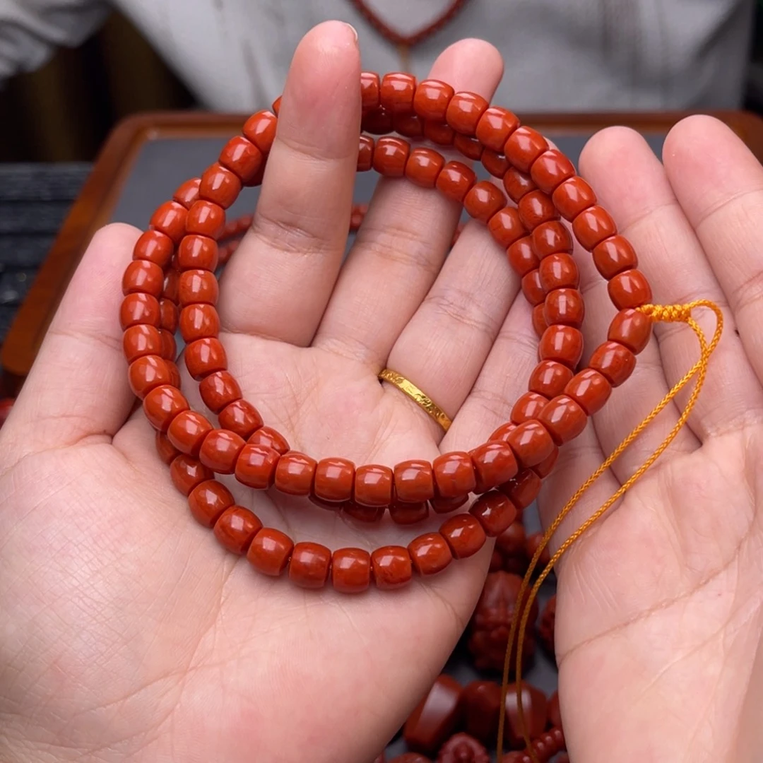 未镶嵌卡7.5毫米川料瓦西南红玛瑙