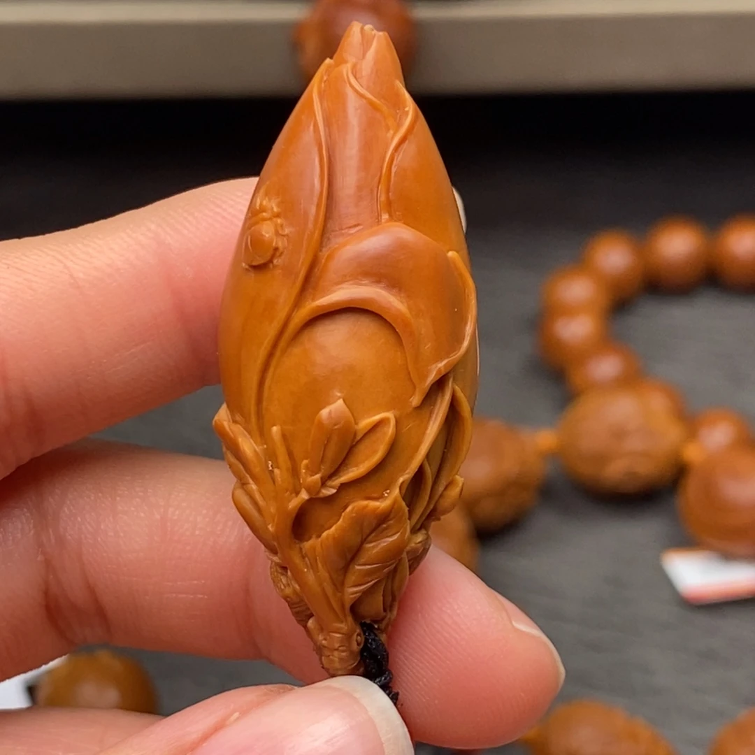 橄榄核手串/手链玉兰花单子