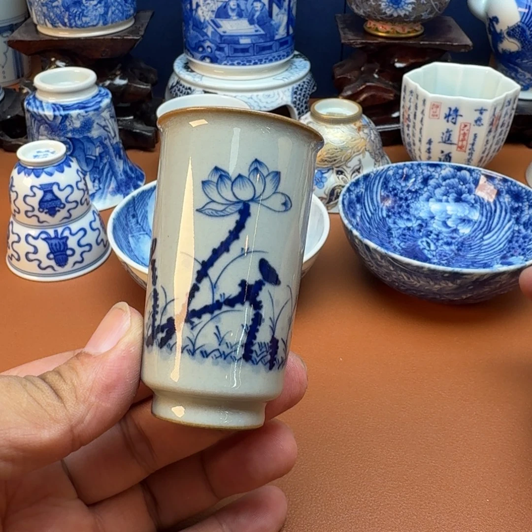 杯子景德镇全手工手绘陶瓷