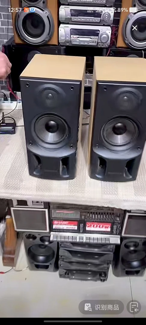 8新  JVC书架音响运费自理