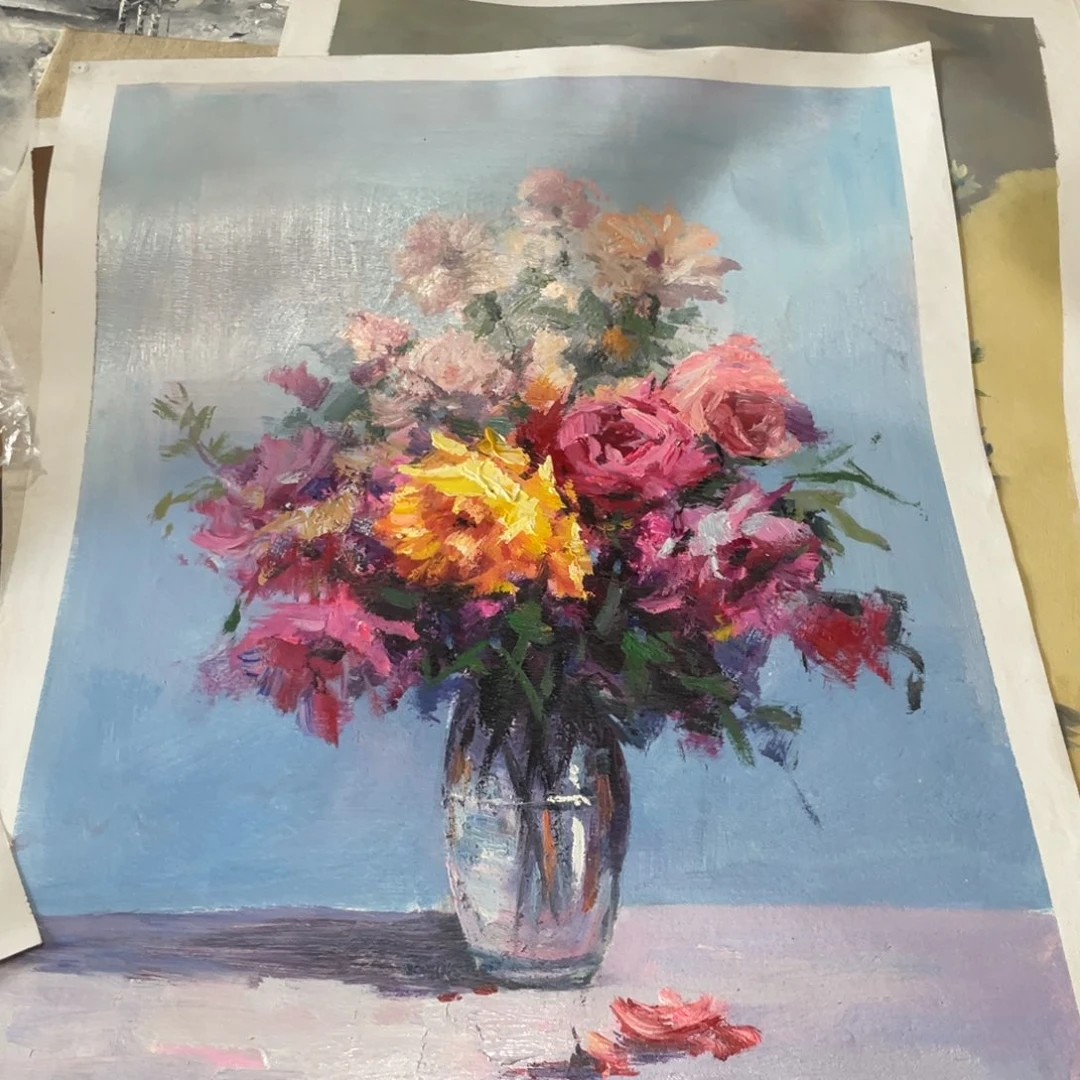 2***哥油画油画作品入选作品6090
