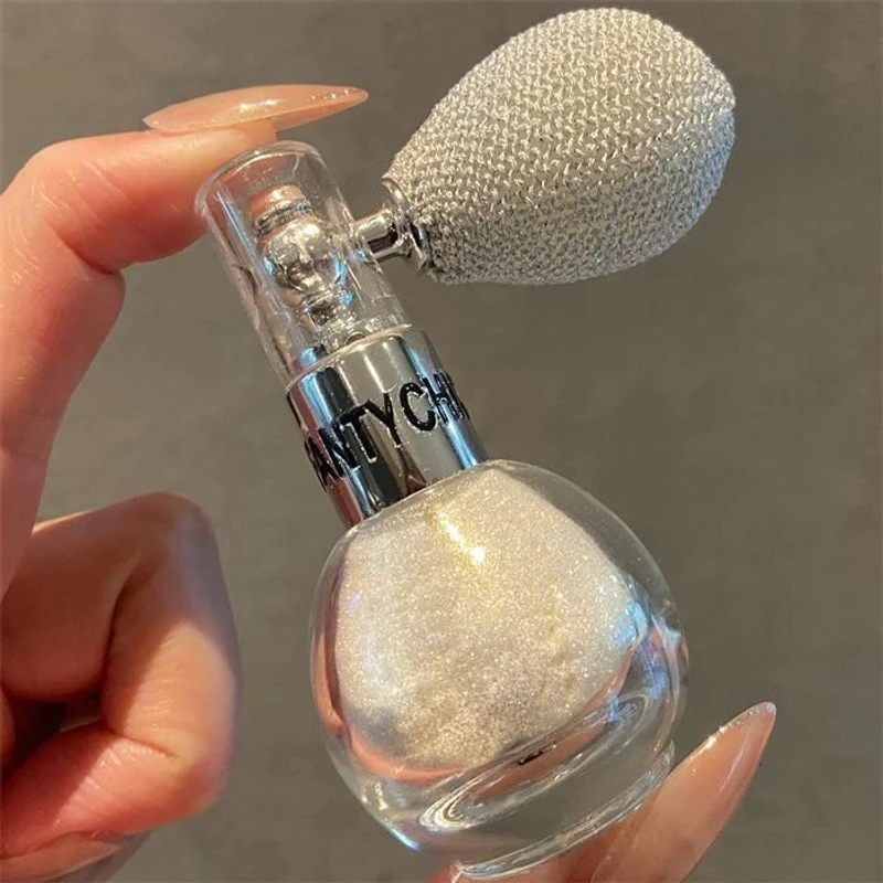 新娘身体高光闪粉闪亮珠光头发锁骨脖子碎钻细腻喷雾亮晶晶亮爆闪