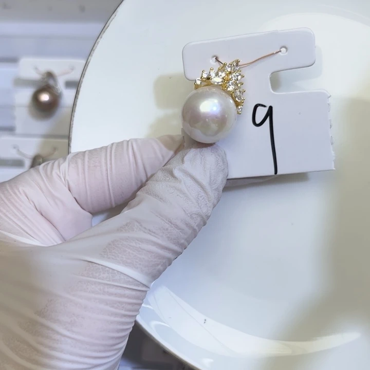 淡水珍珠颈饰银S925镶嵌