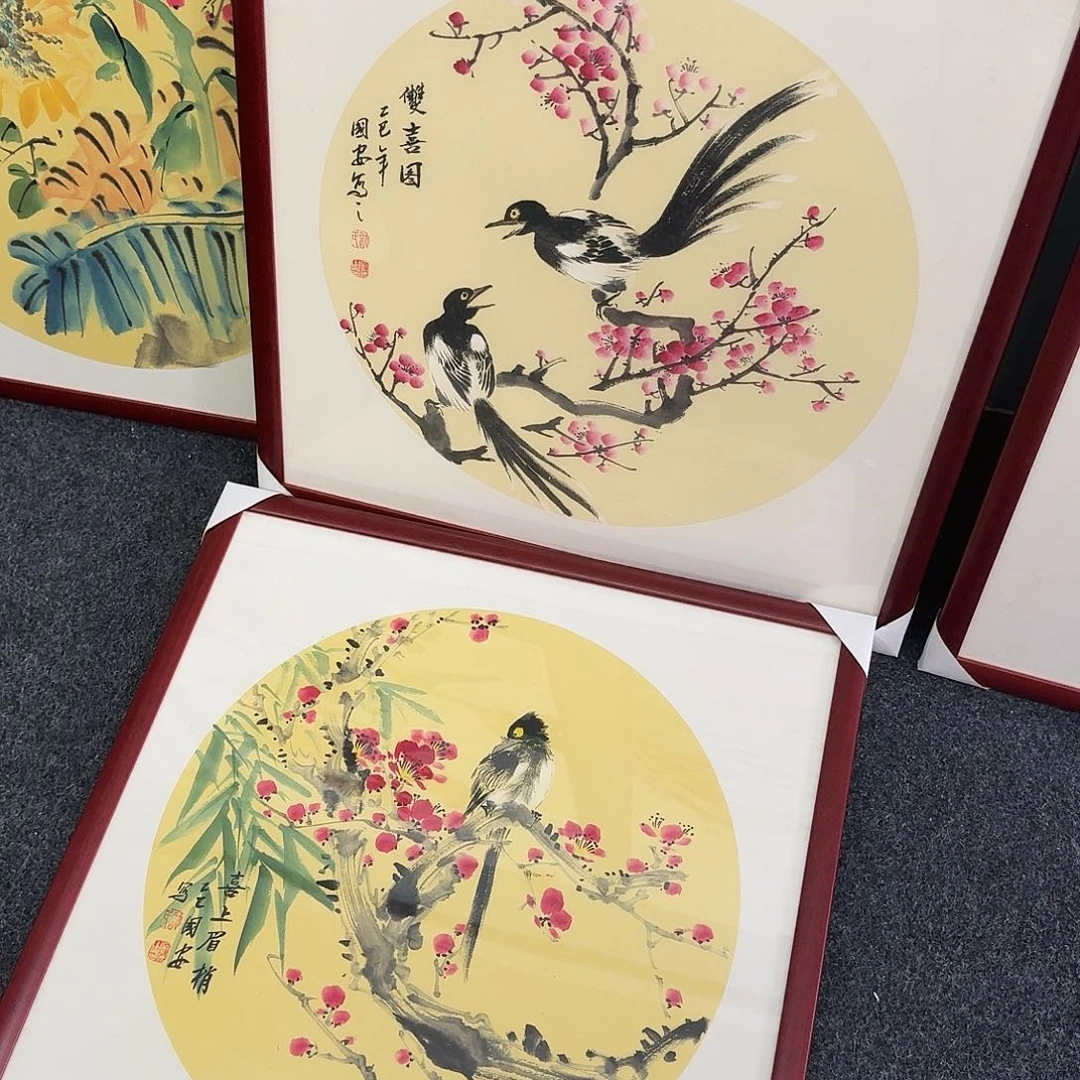 光***盐纯手绘国画作品欣赏