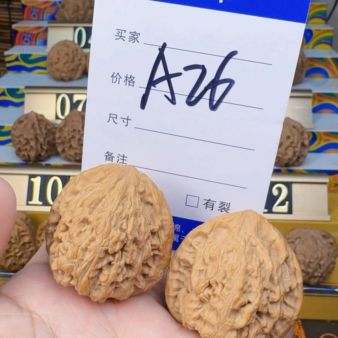 文玩核桃麻核桃望月