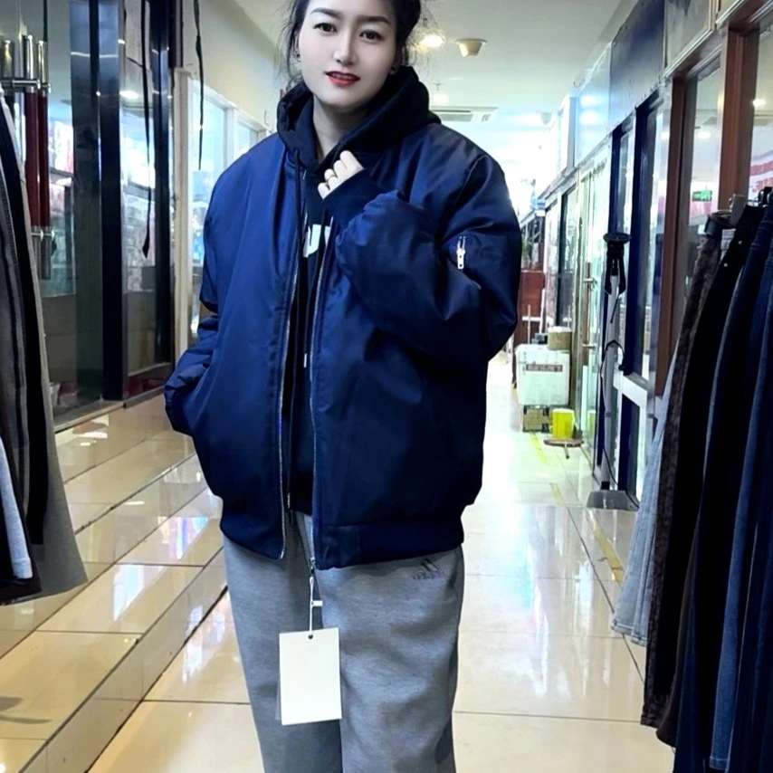 新款时尚休闲男女同款加厚款棒球服