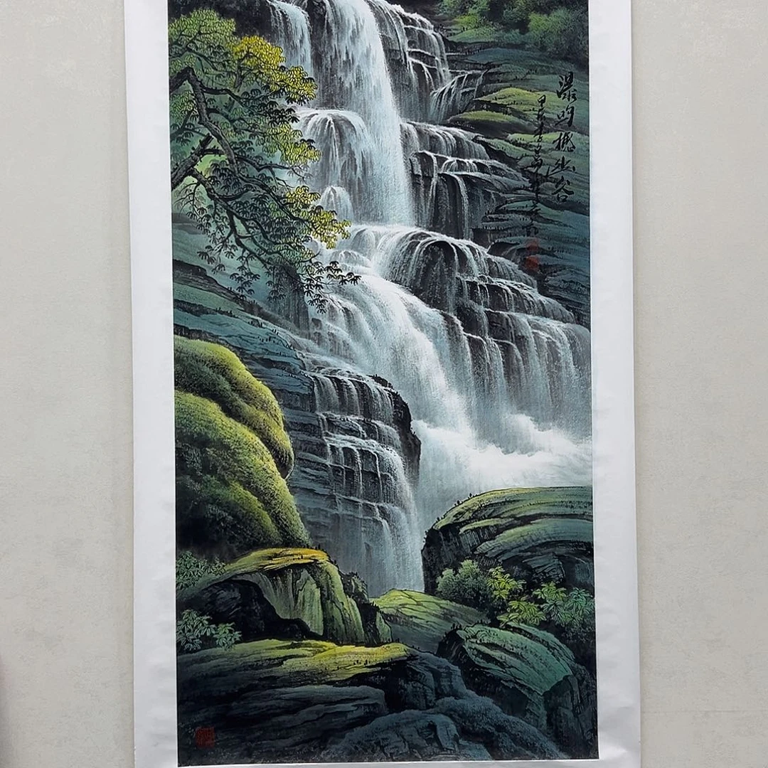 爱***品国画李文军四尺精品佳作