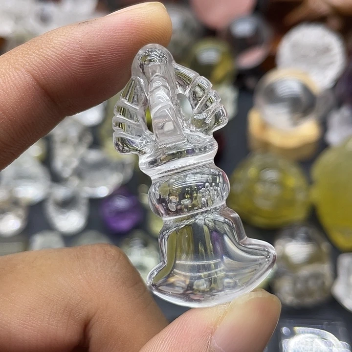 颈饰未镶嵌水晶吊坠