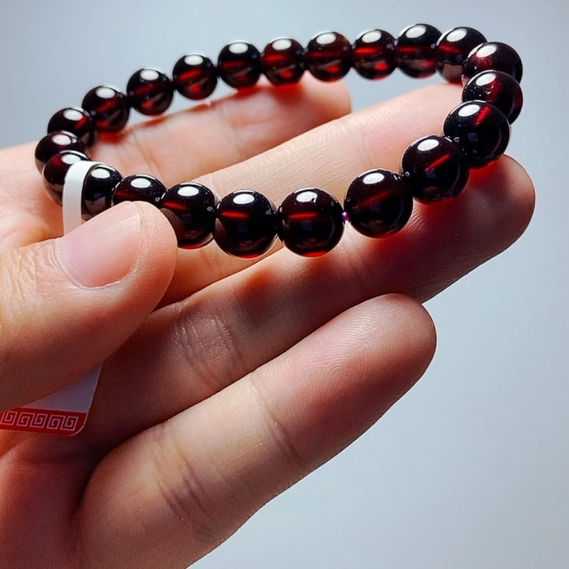 【闪购商品】手链未镶嵌石榴石8.8毫米