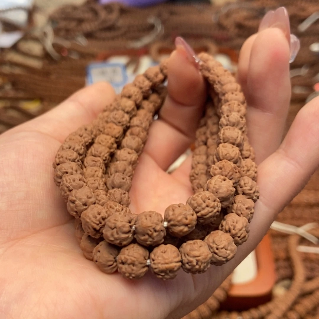 圆***风吊坠金刚菩提佛手108