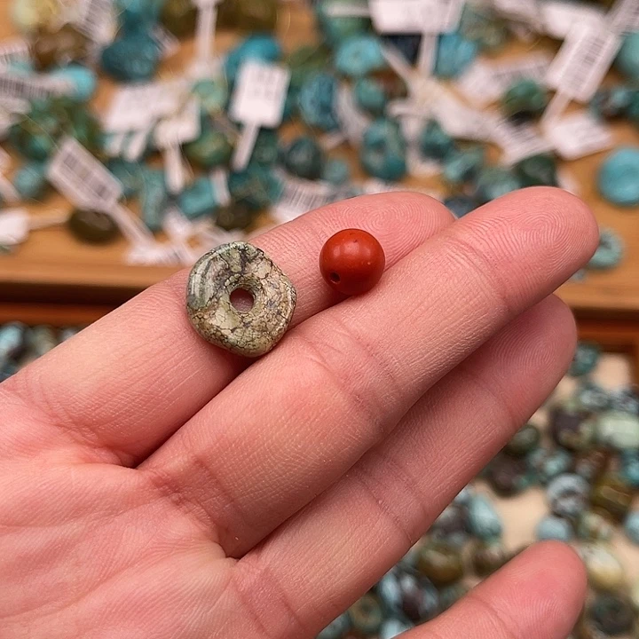 南红玛瑙未镶嵌扣子扣子