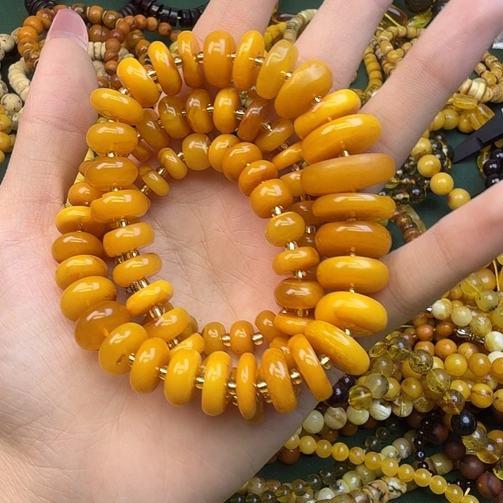 琥珀未镶嵌珠宝奇石