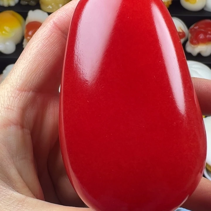 新疆戈壁五彩石金丝