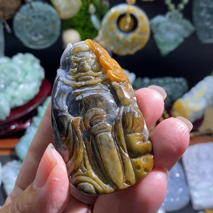 【闪购商品】颈饰未镶嵌翡翠钟馗