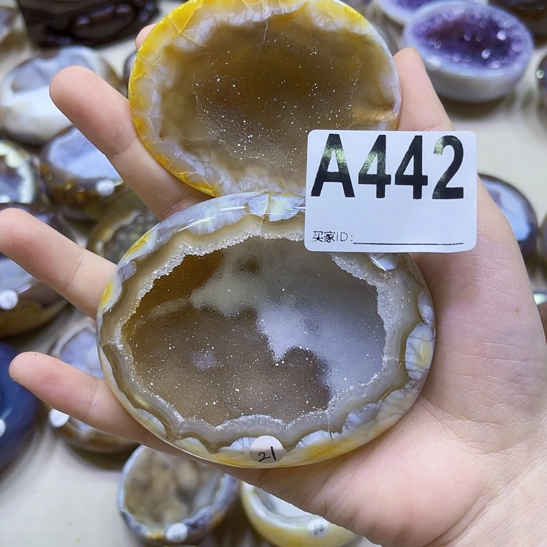 A***夫银S925镶嵌紫晶珠宝半成品