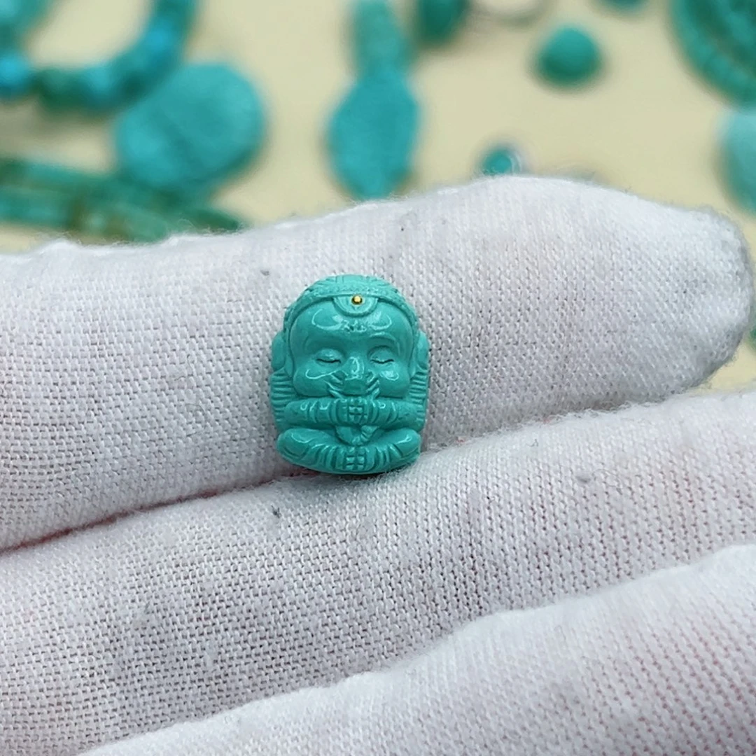 绿松石绿松石未镶嵌谷*、