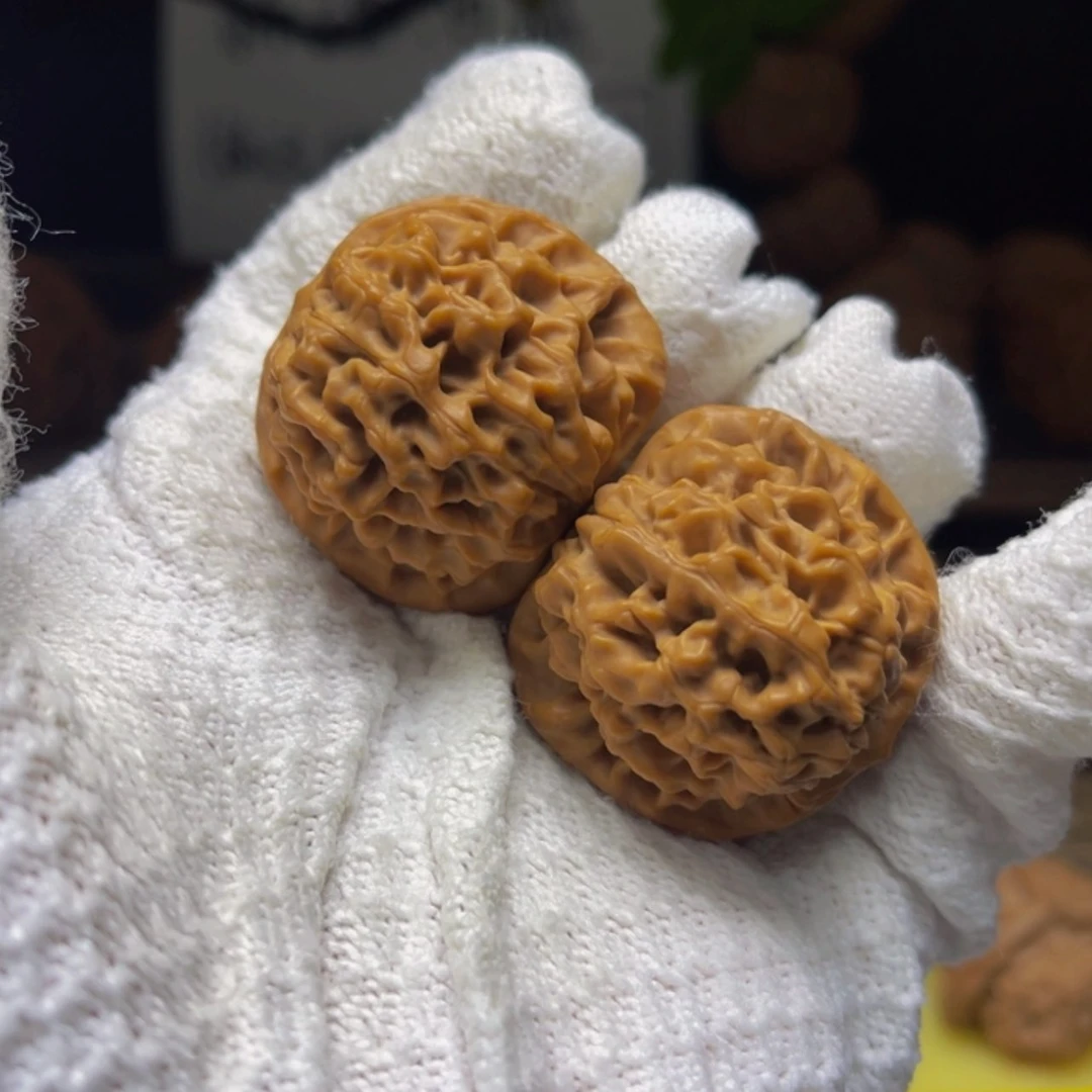 【闪购商品】核桃把件35尺寸秦闷