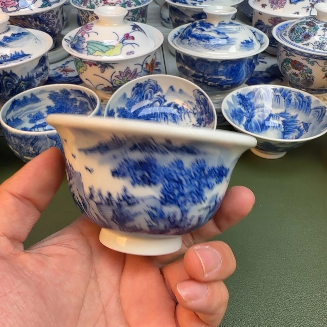 陶纯手工纯手绘茶具289