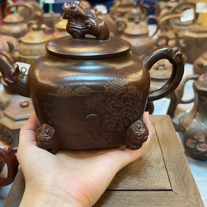 子***兰紫砂壶等艺术精品