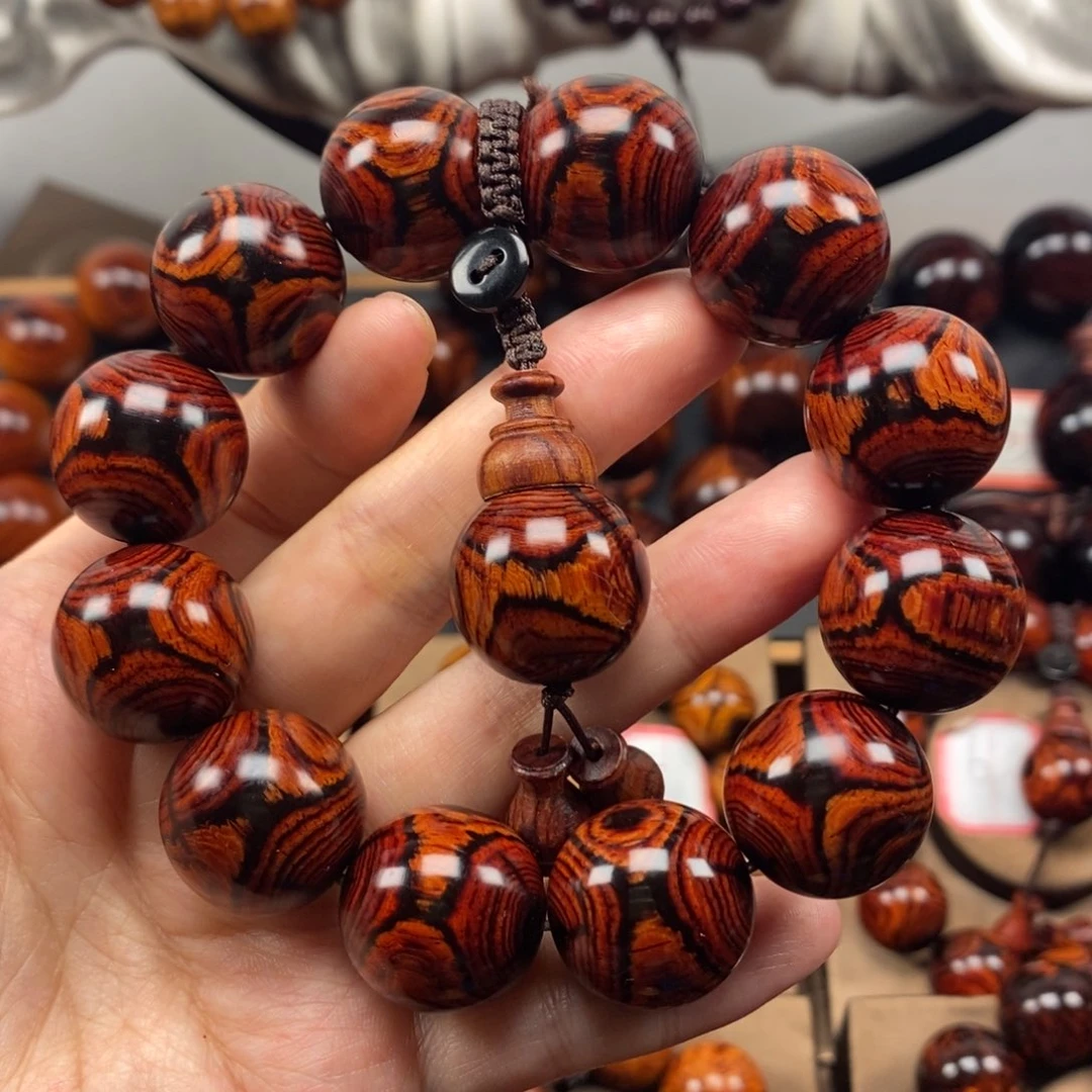 【闪购商品】黄花梨/降香黄檀2.0对眼鬼脸