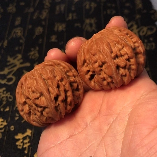 b***～把件文玩核桃磨盘42mm