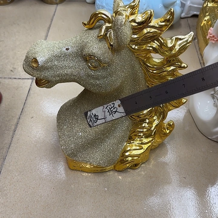 摆件微瑕陶瓷介意慎拍