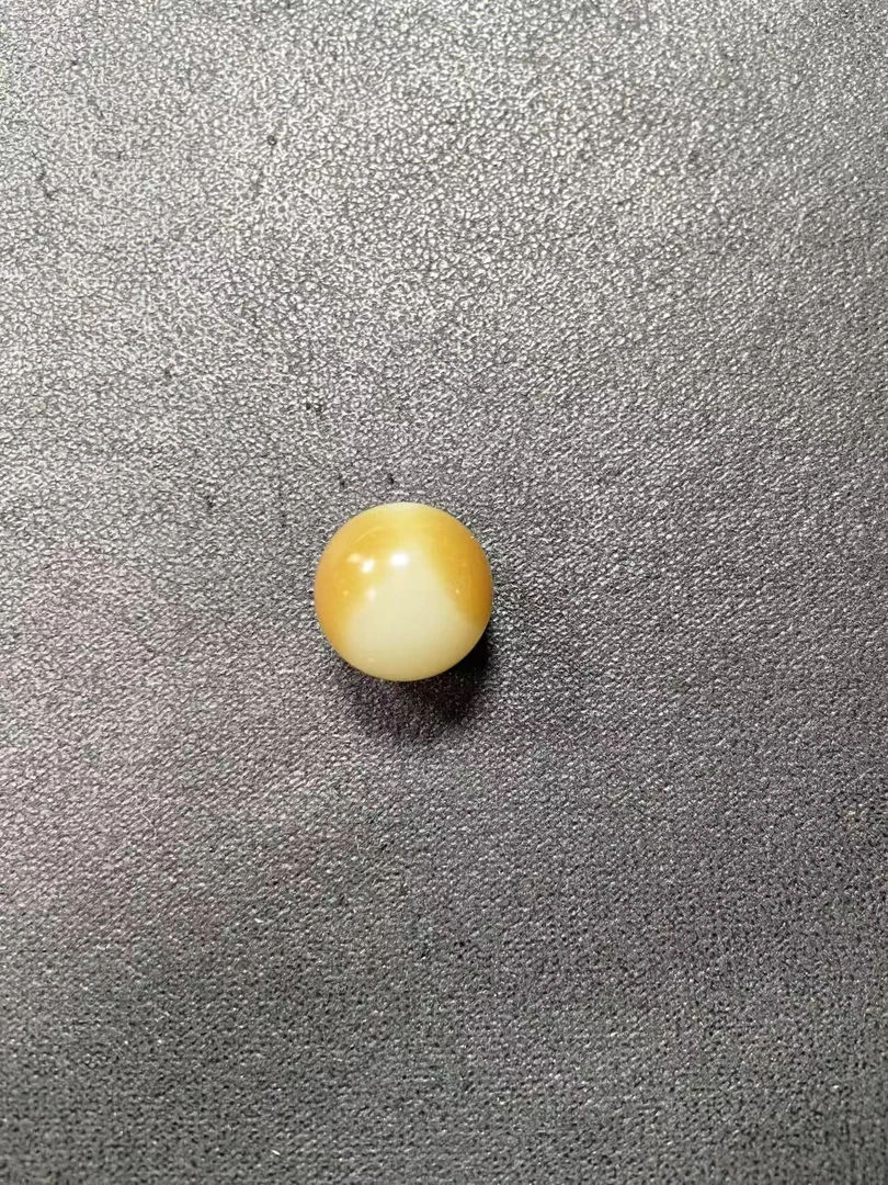 和田玉新疆且末糖白17直径单珠