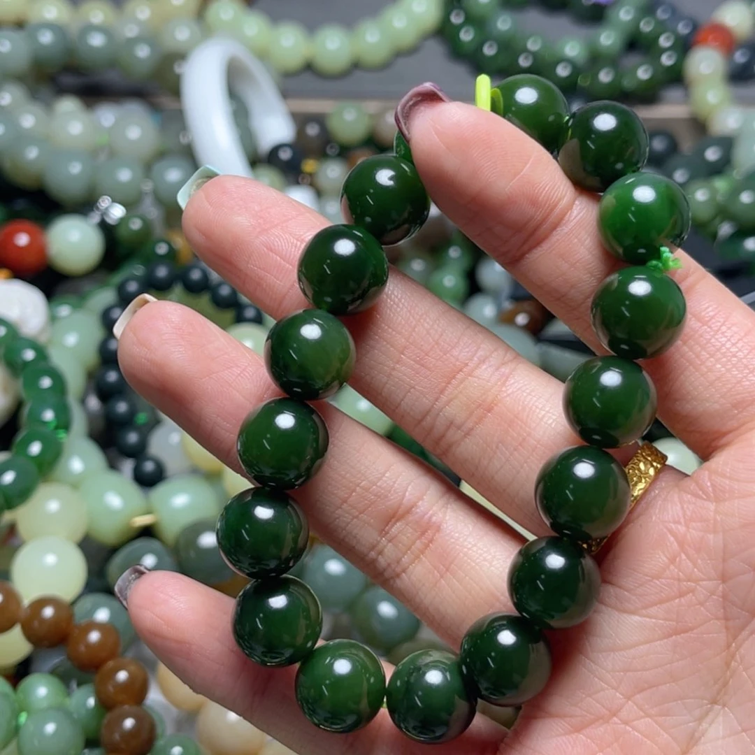 和田玉手链未镶嵌