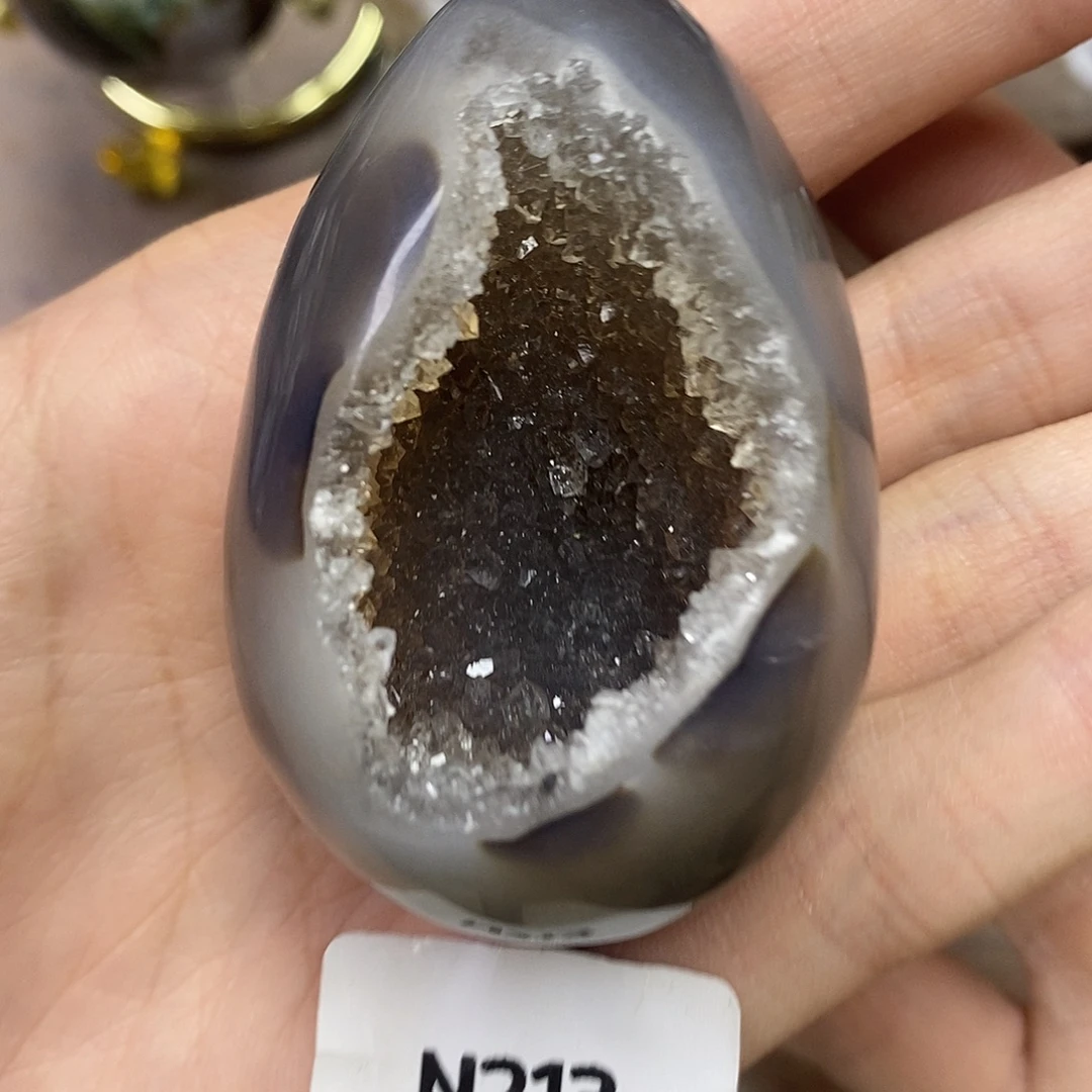 玛瑙/玉髓未镶嵌天然玛瑙龙蛋