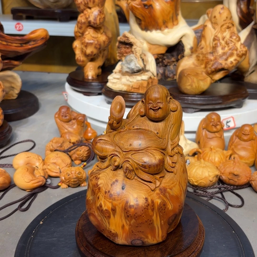 柏木（崖柏）太行崖柏弥勒佛瘤疤