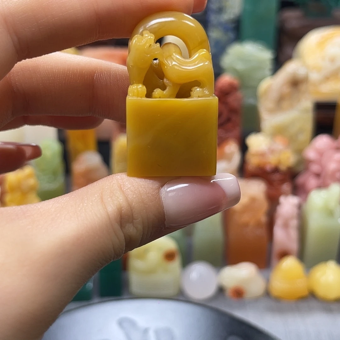 昌化石印石包邮包刻1763