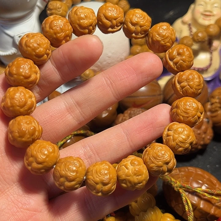 手串/手链橄榄核猴头蝉王