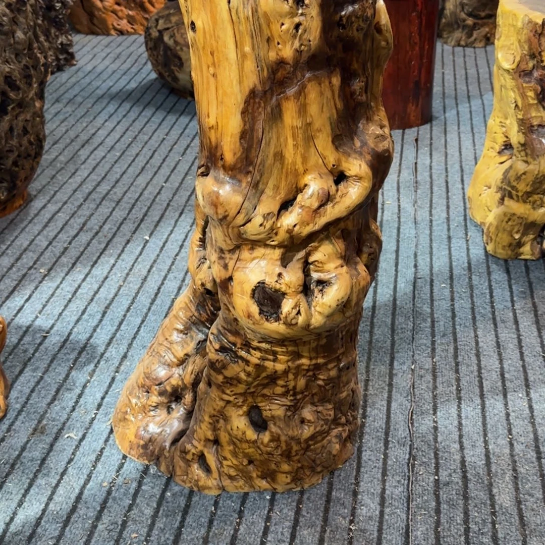杬***豪龙纹鸡心枣木手工艺品