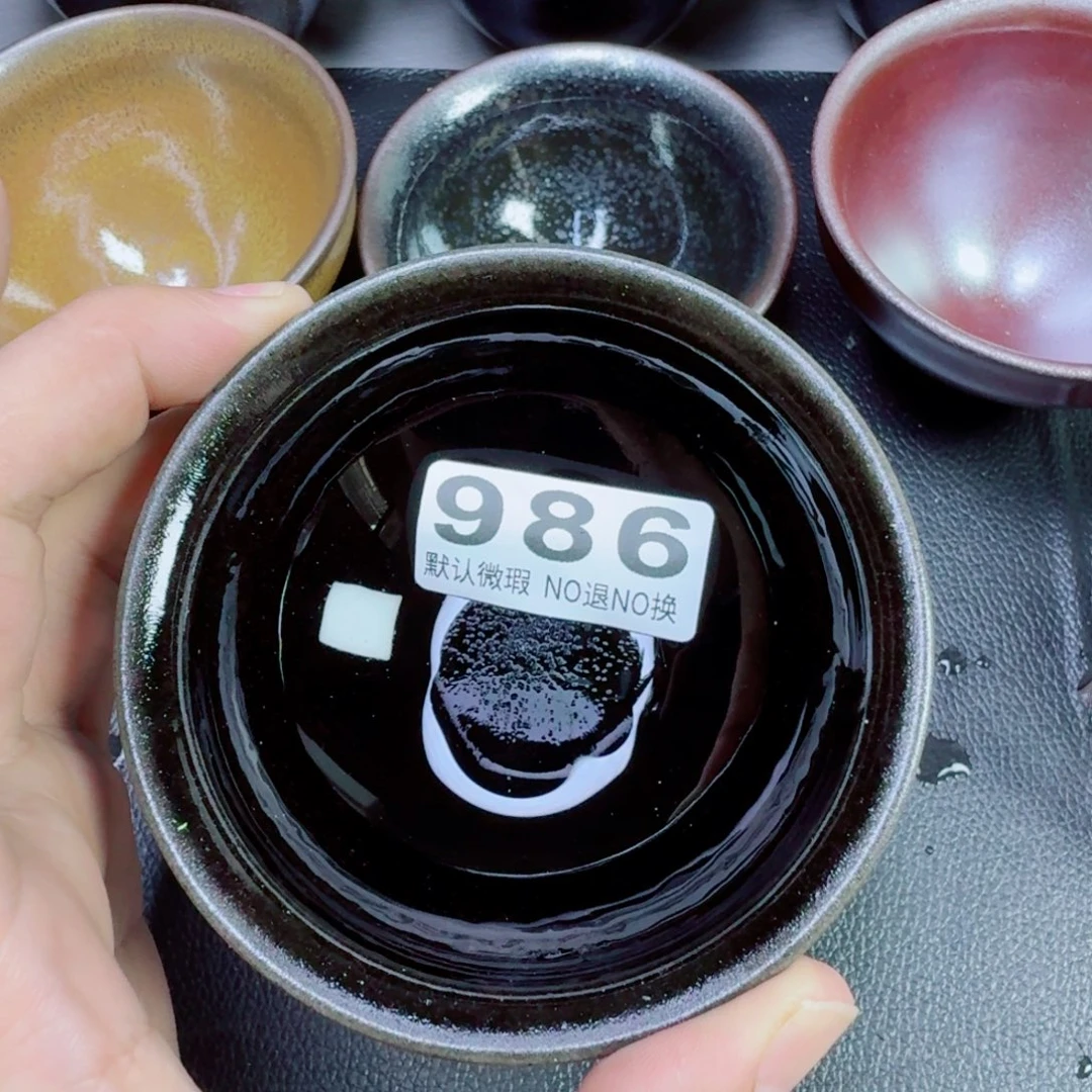 彩***糖茶盏古时茶器建窑建盏986