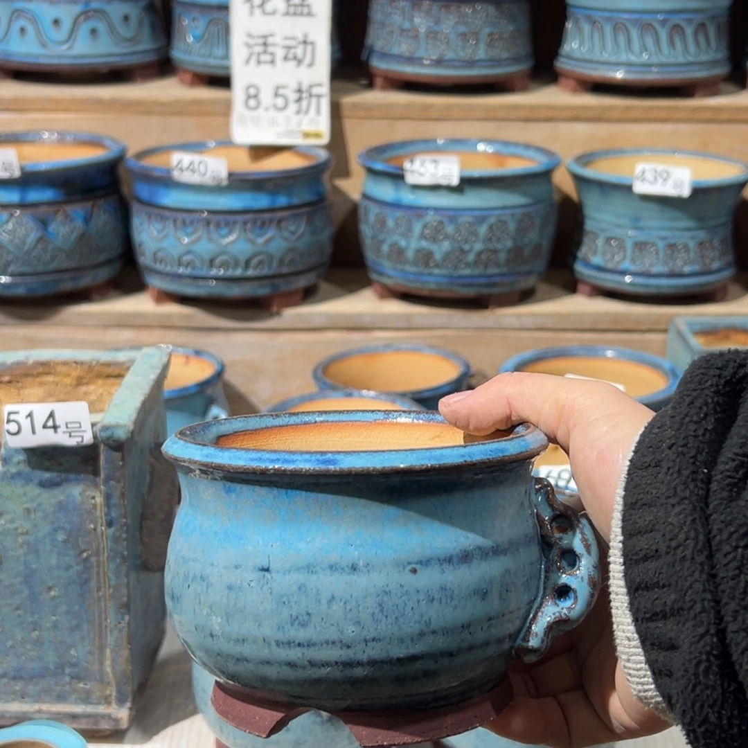 泡***妈尚雅陶坊多肉花盆，待选盆