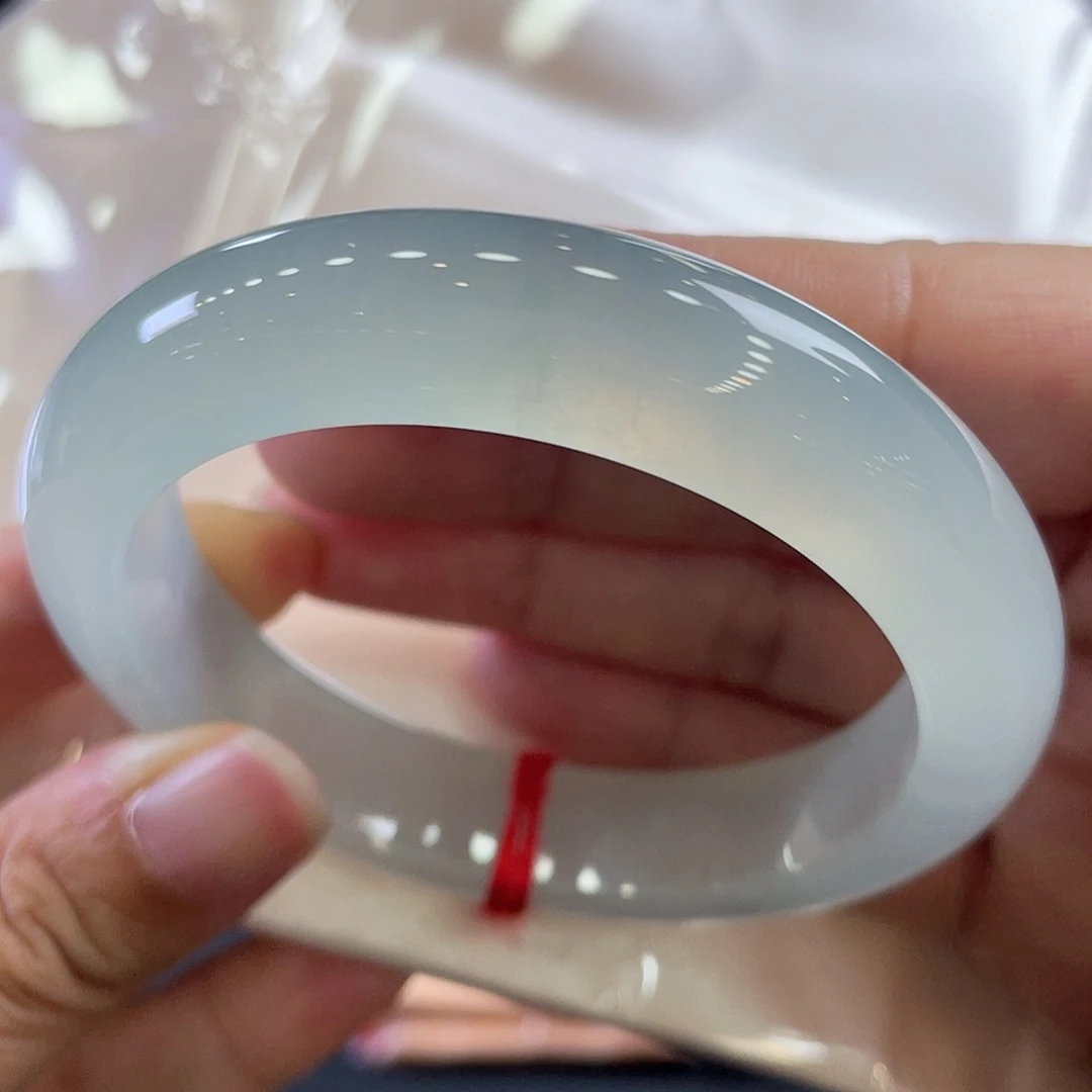 未镶嵌手镯翡翠46号正圈