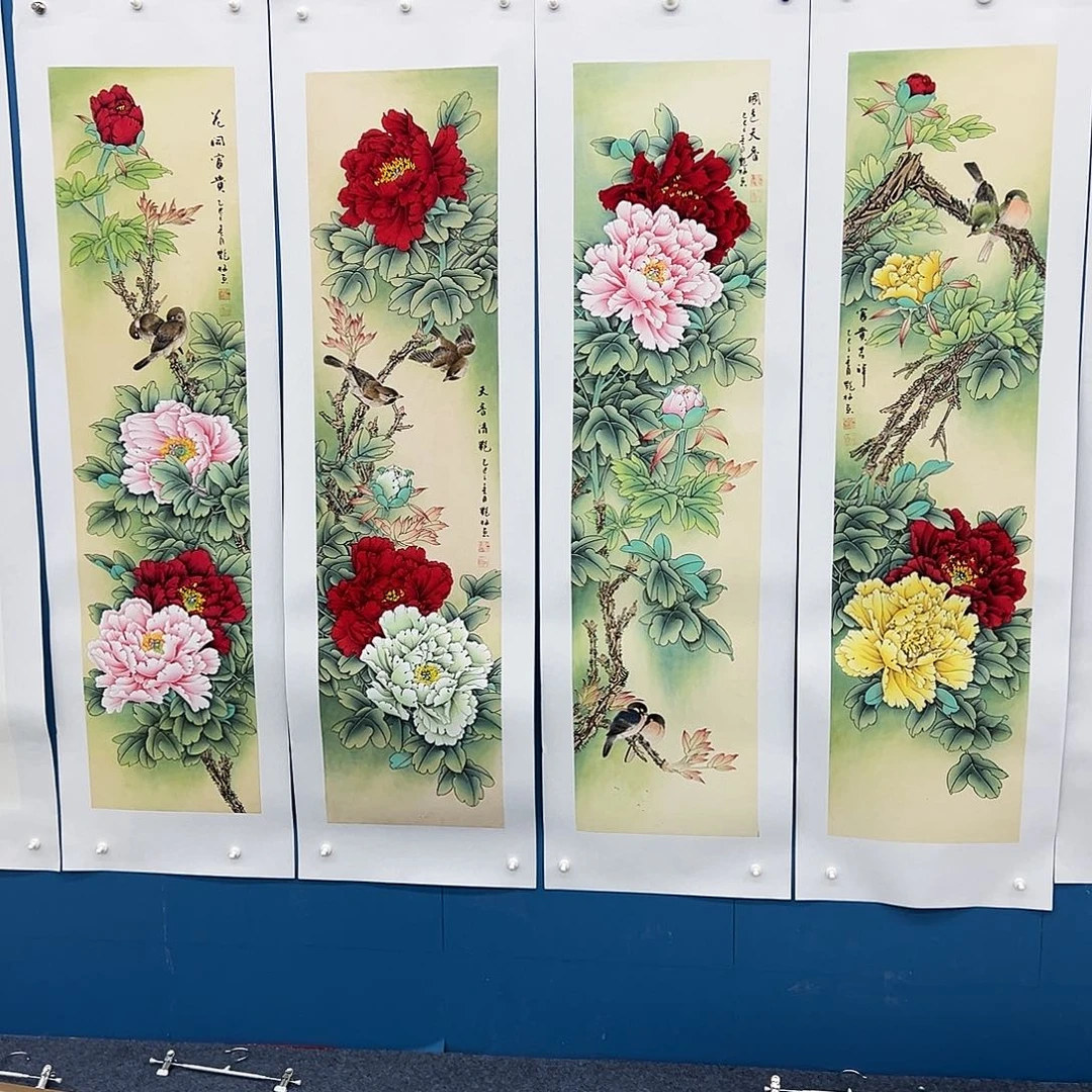 国画纯手绘作品欣赏