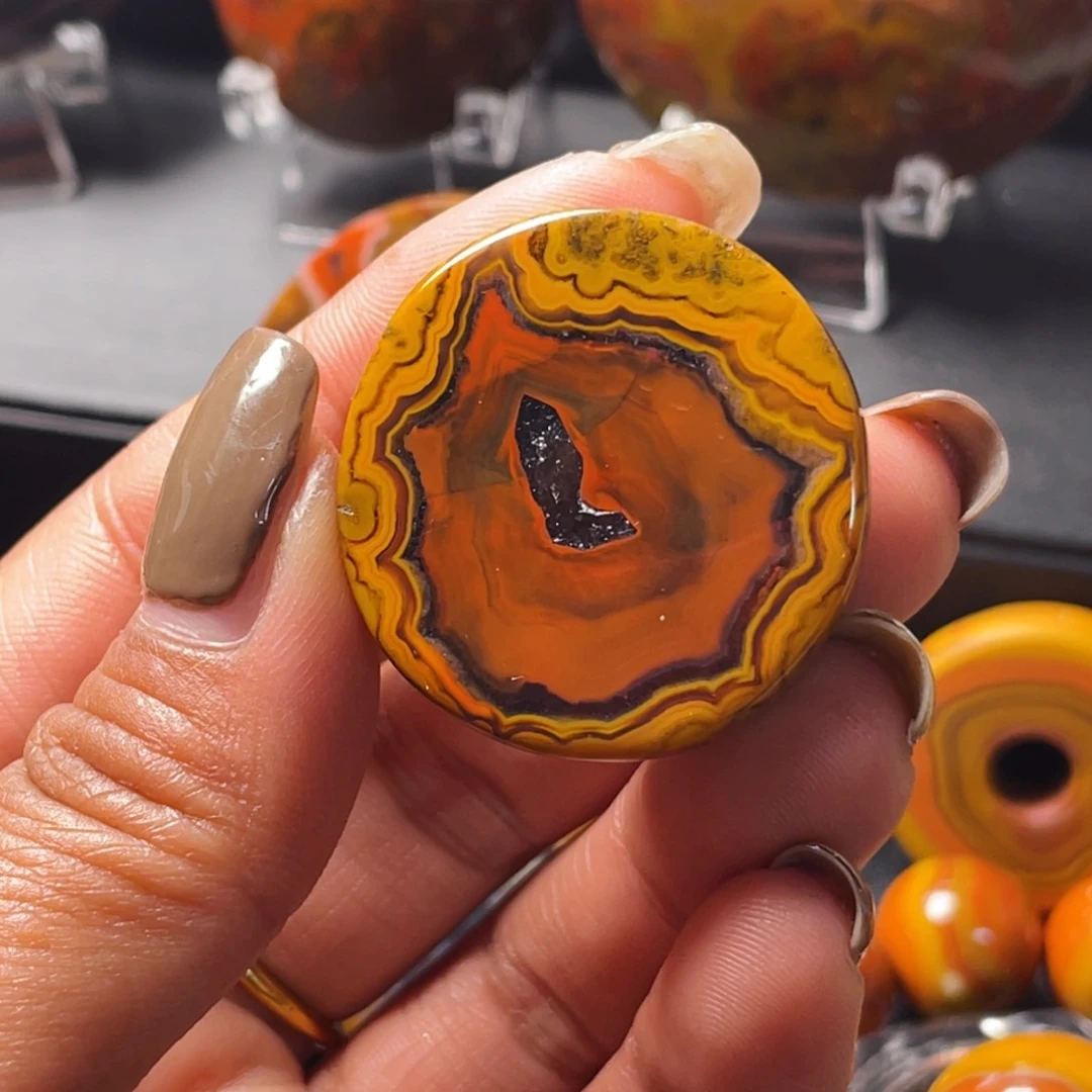 玛瑙/玉髓颈饰未镶嵌明***好