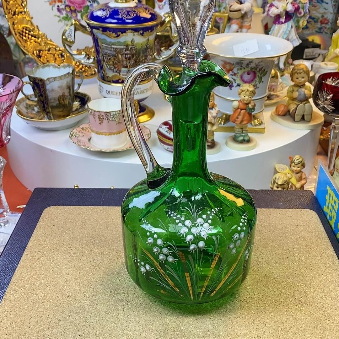 咖啡杯水晶杯摆件