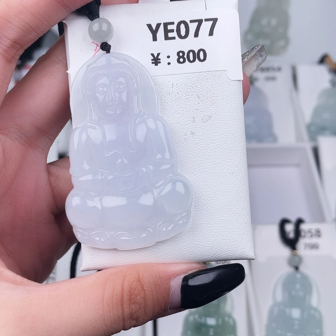 翡翠未镶嵌颈饰YE077