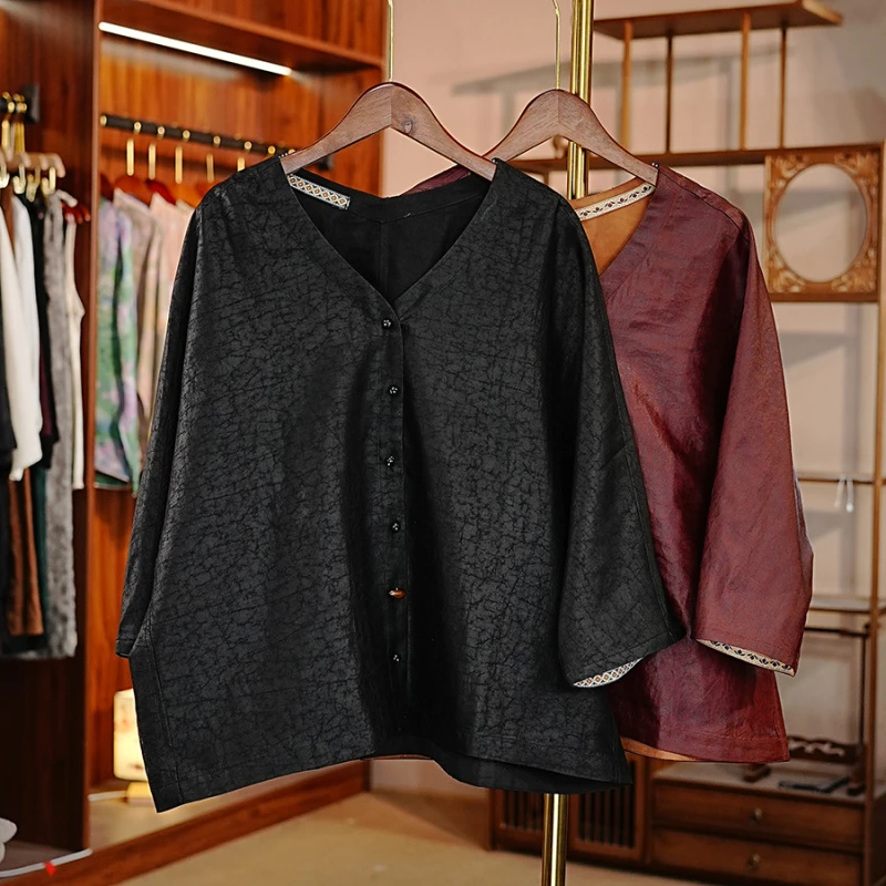 《落天志-上衣》新中式上衣国风夏季百搭高级感