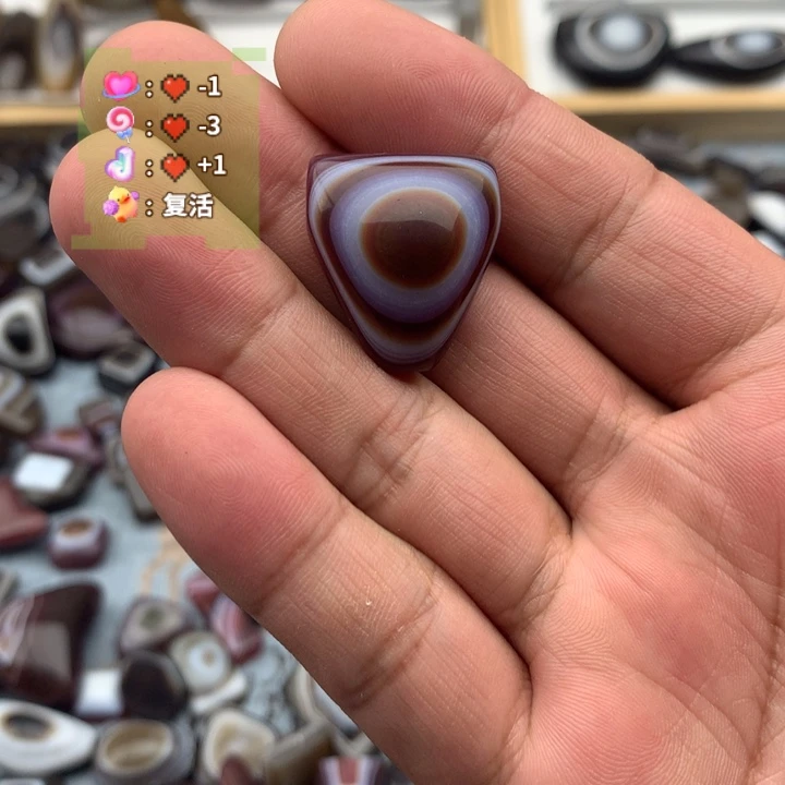 不***9玛瑙/玉髓合金颈饰