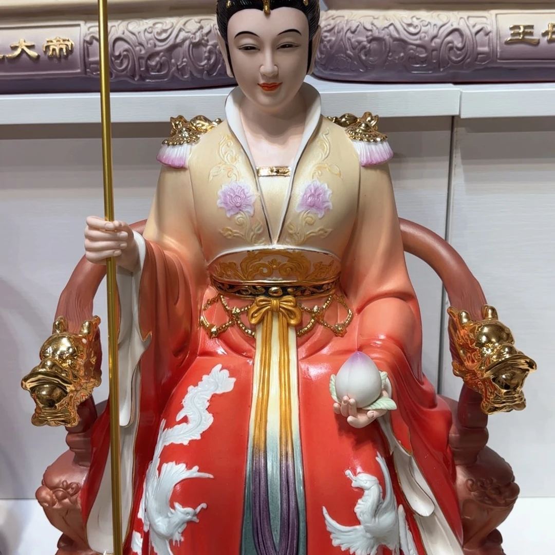 摆件深**人瓷摆件玉帝王母