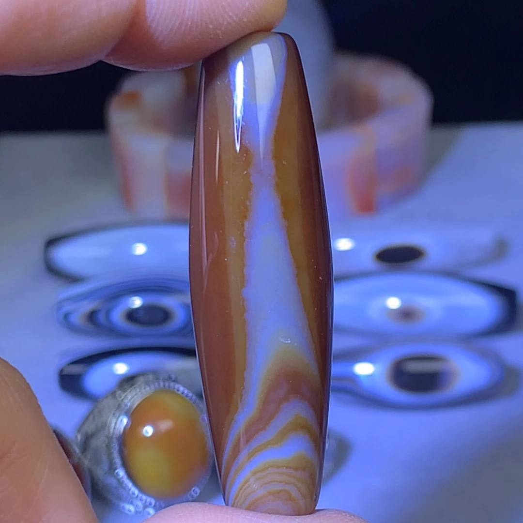 玛瑙/玉髓合金颈饰