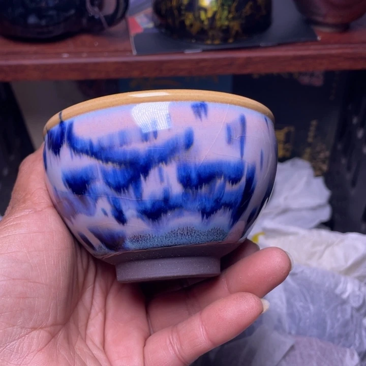 茶盏我在等一位老母亲