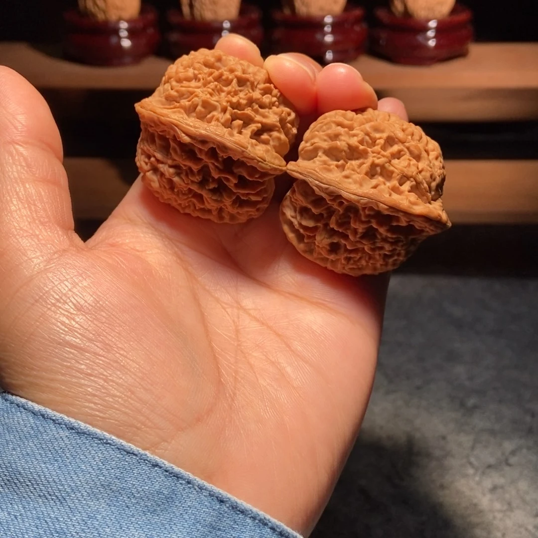 核桃手串/手链百花山满天星无修红皮39